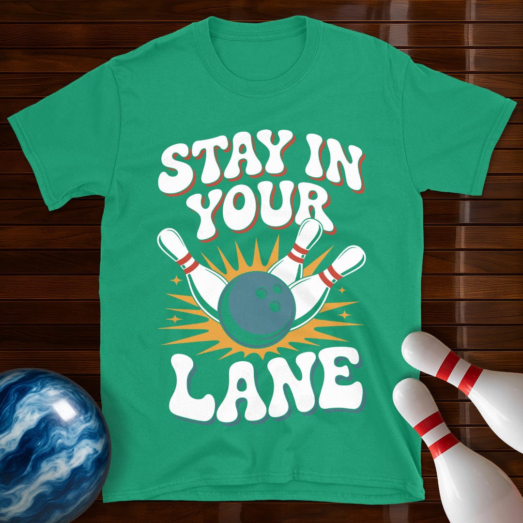 Stay In Your Lane Bowling Shirt