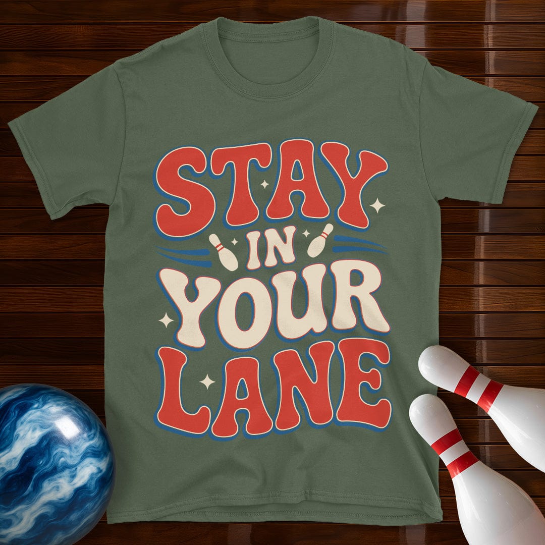 Stay In Your Lane Retro Tee