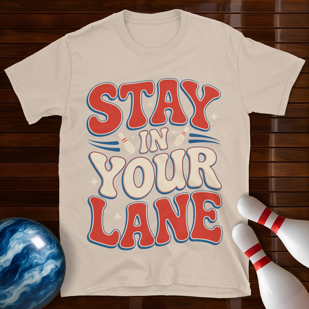 Stay In Your Lane Retro Tee
