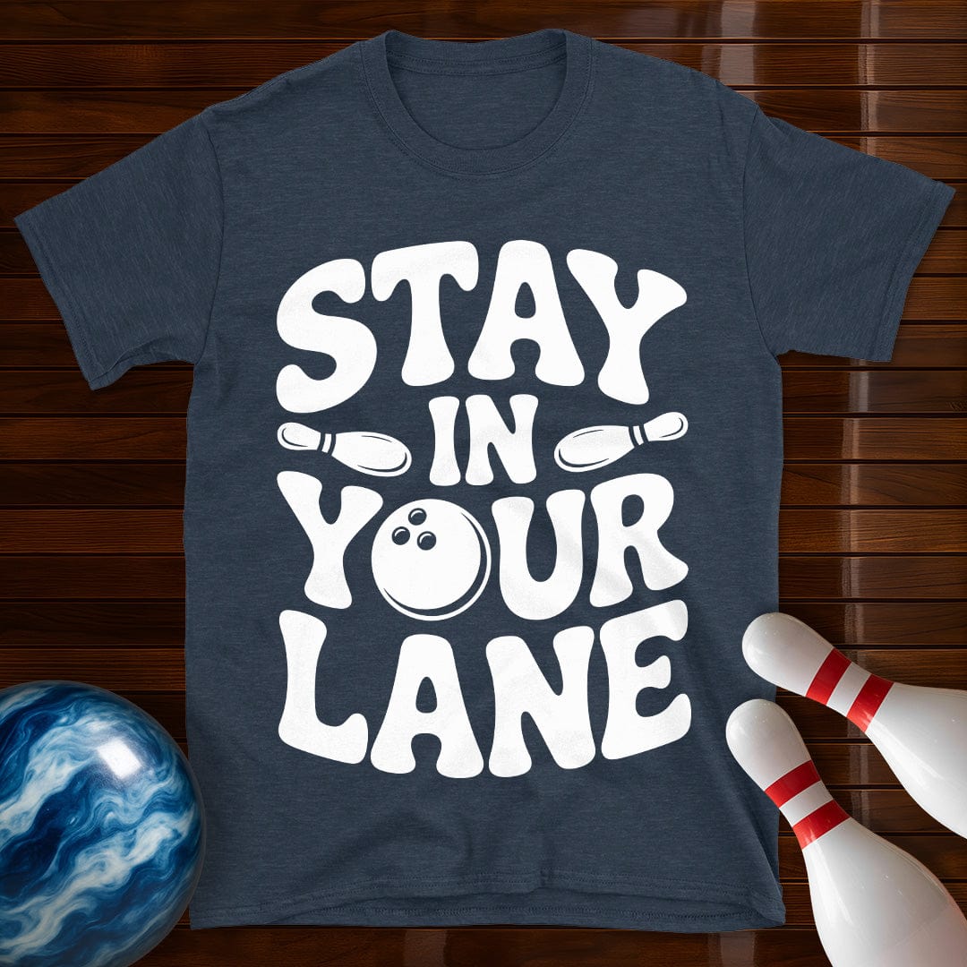 Stay In Your Lane Vintage Bowling Tee