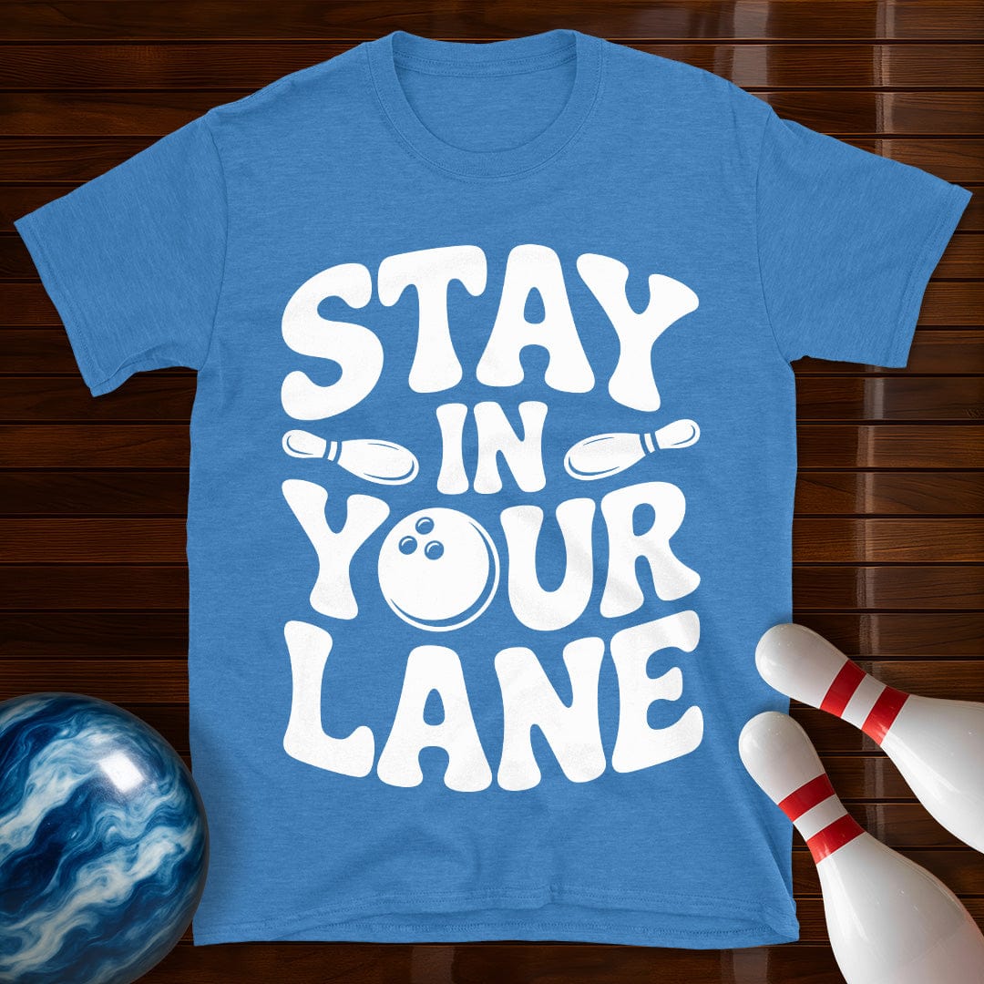 Stay In Your Lane Vintage Bowling Tee