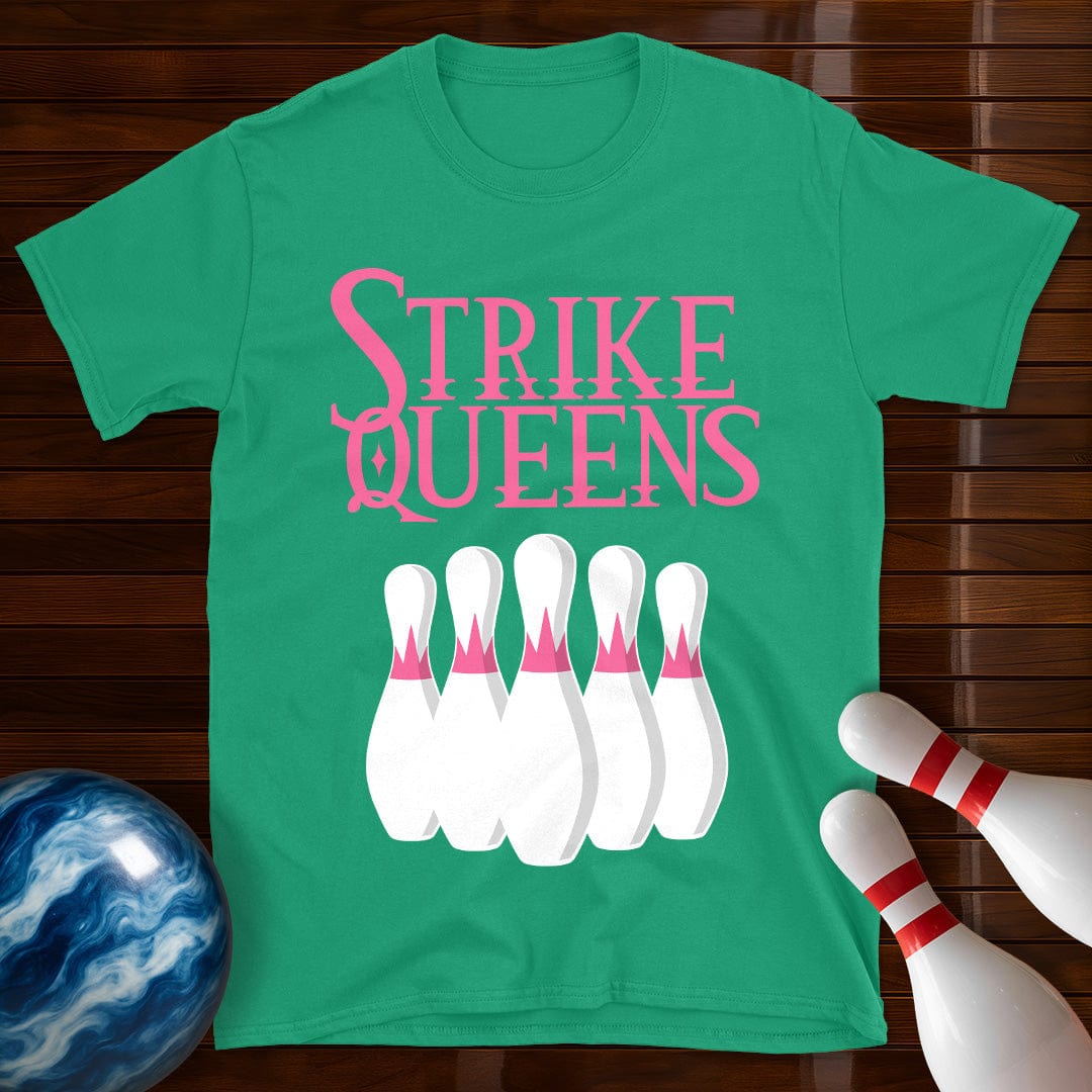 Strike Queens Bowling Team T-Shirt