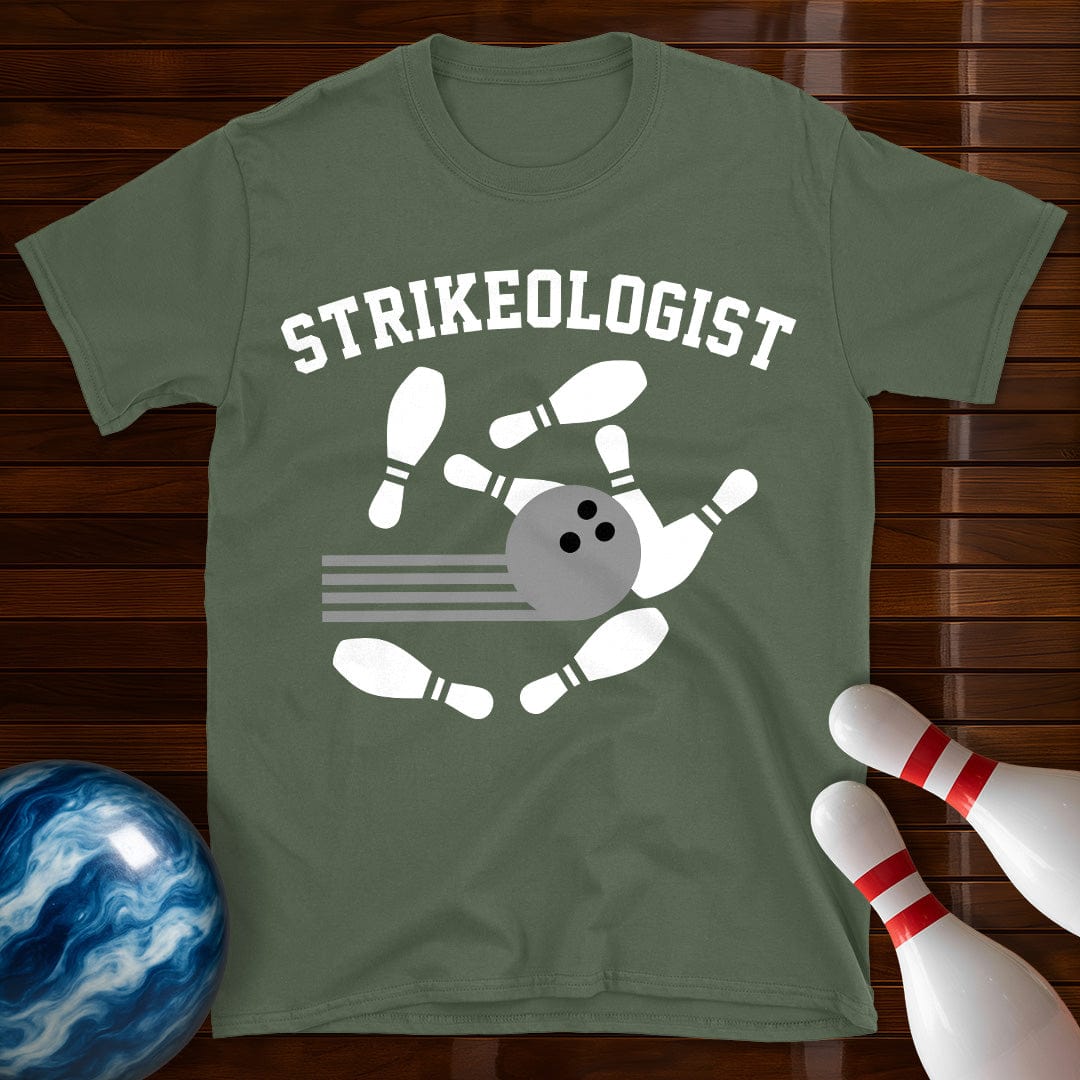 Strikeologist Bowling T-Shirt