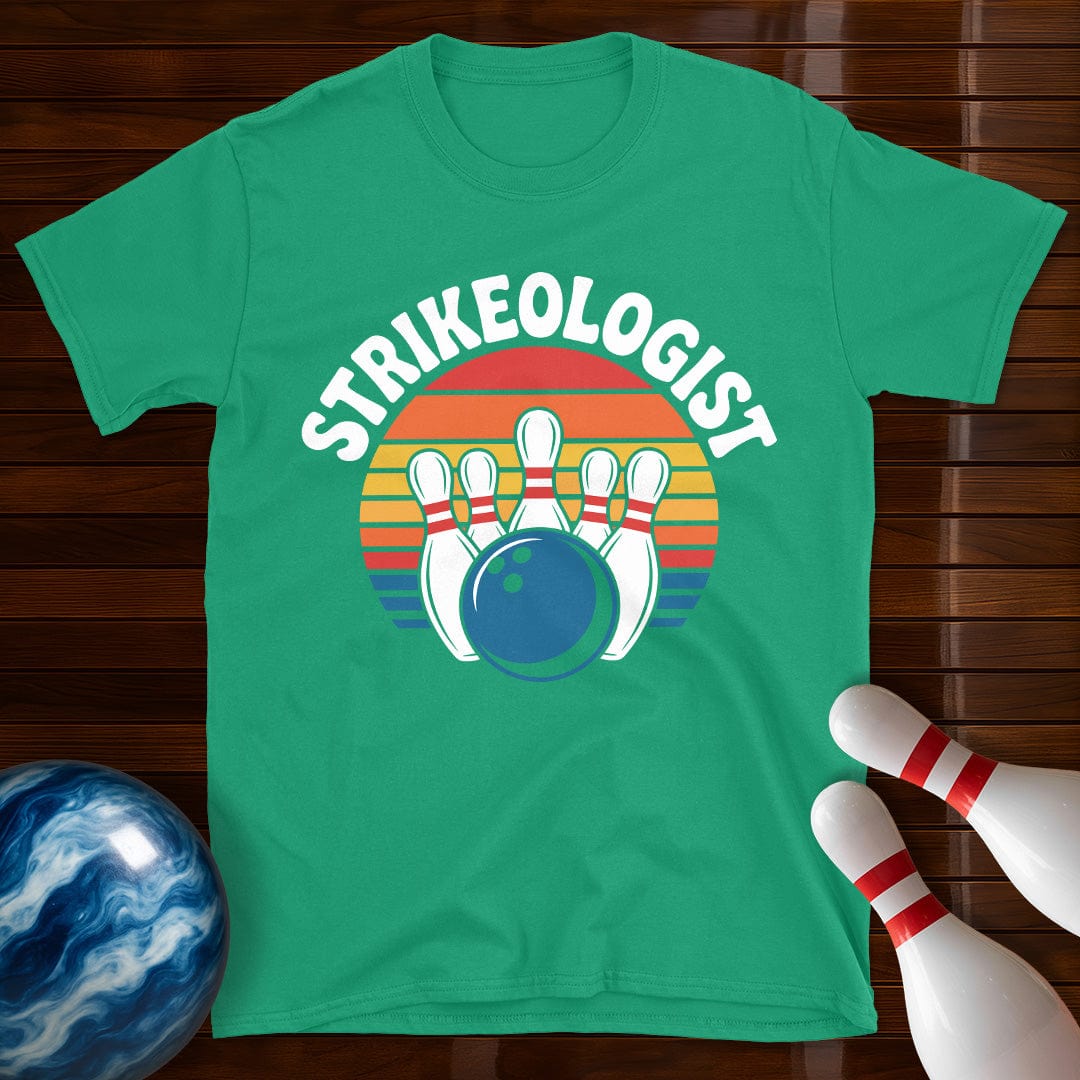 Strikeologist Retro Bowling Tee