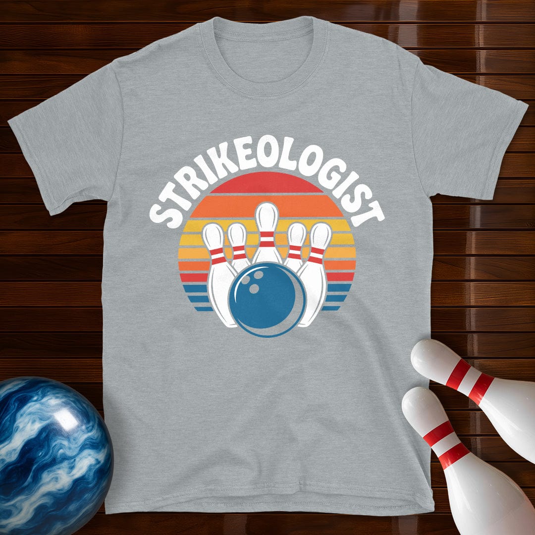 Strikeologist Retro Bowling Tee