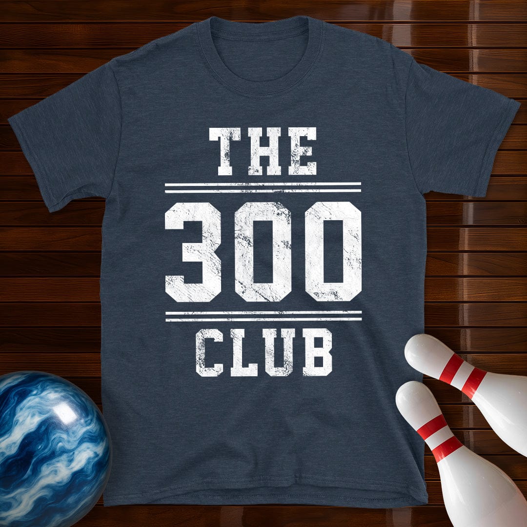 The 300 Club Perfect Bowling Game T-Shirt