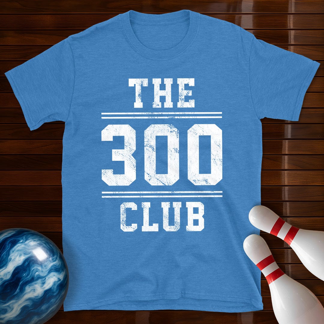 The 300 Club Perfect Bowling Game T-Shirt