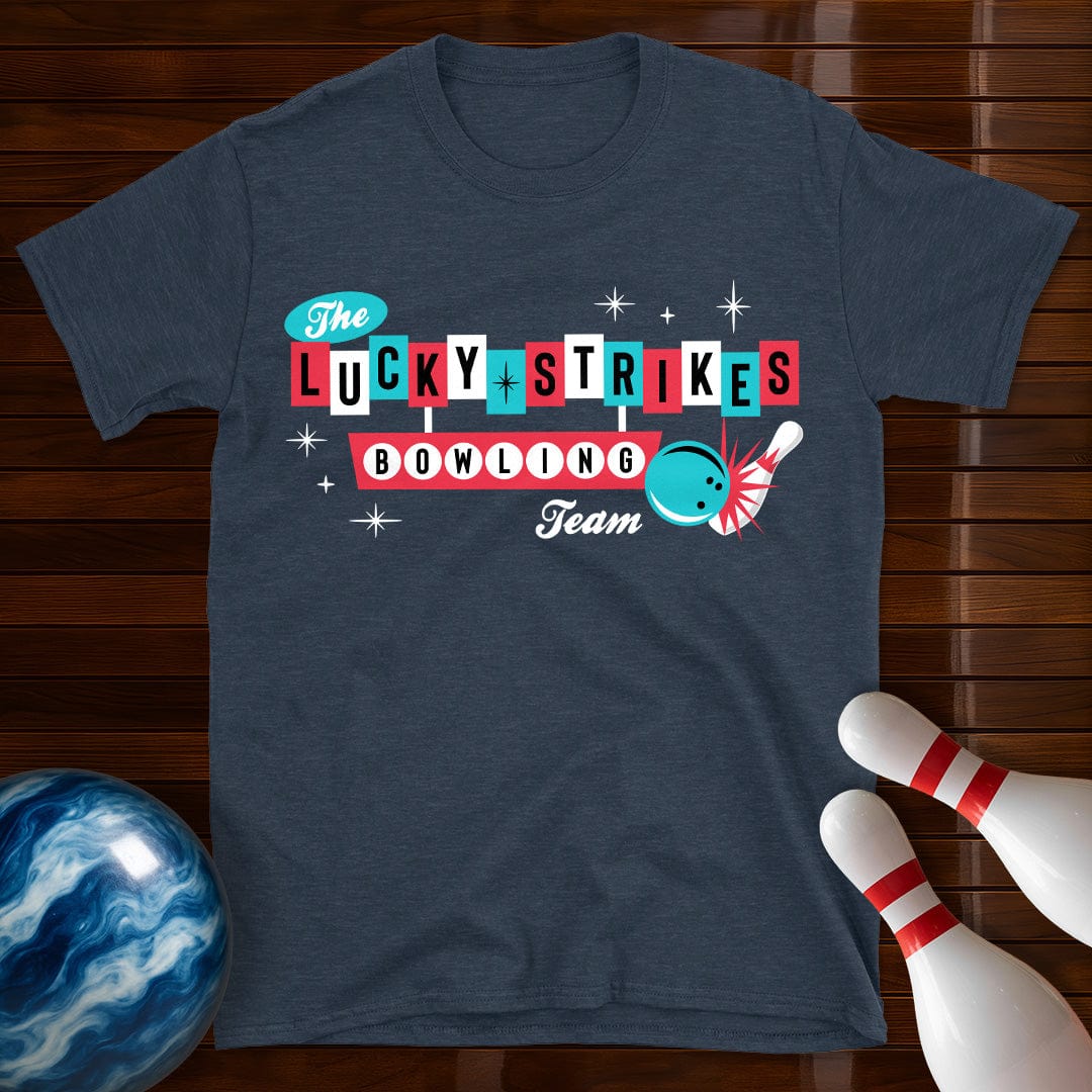 The Lucky Strikes Bowling Team T-Shirt