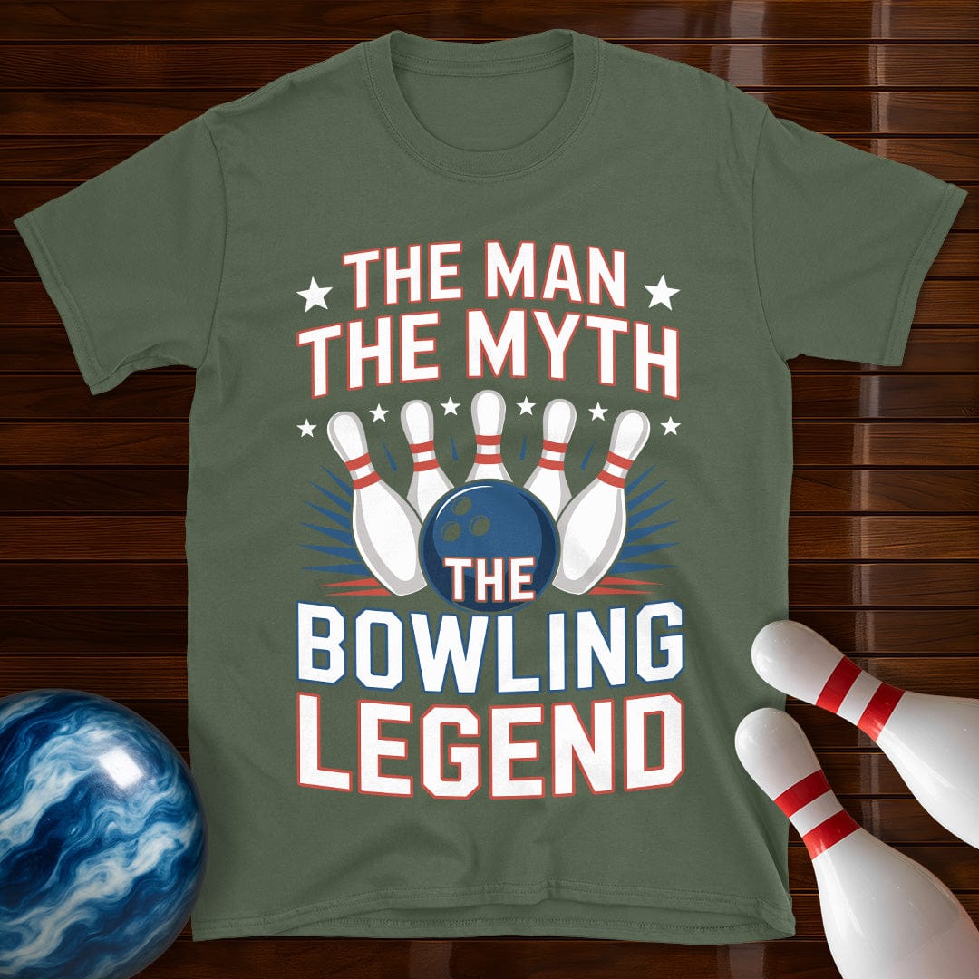The Man The Myth The Bowling Legend Shirt