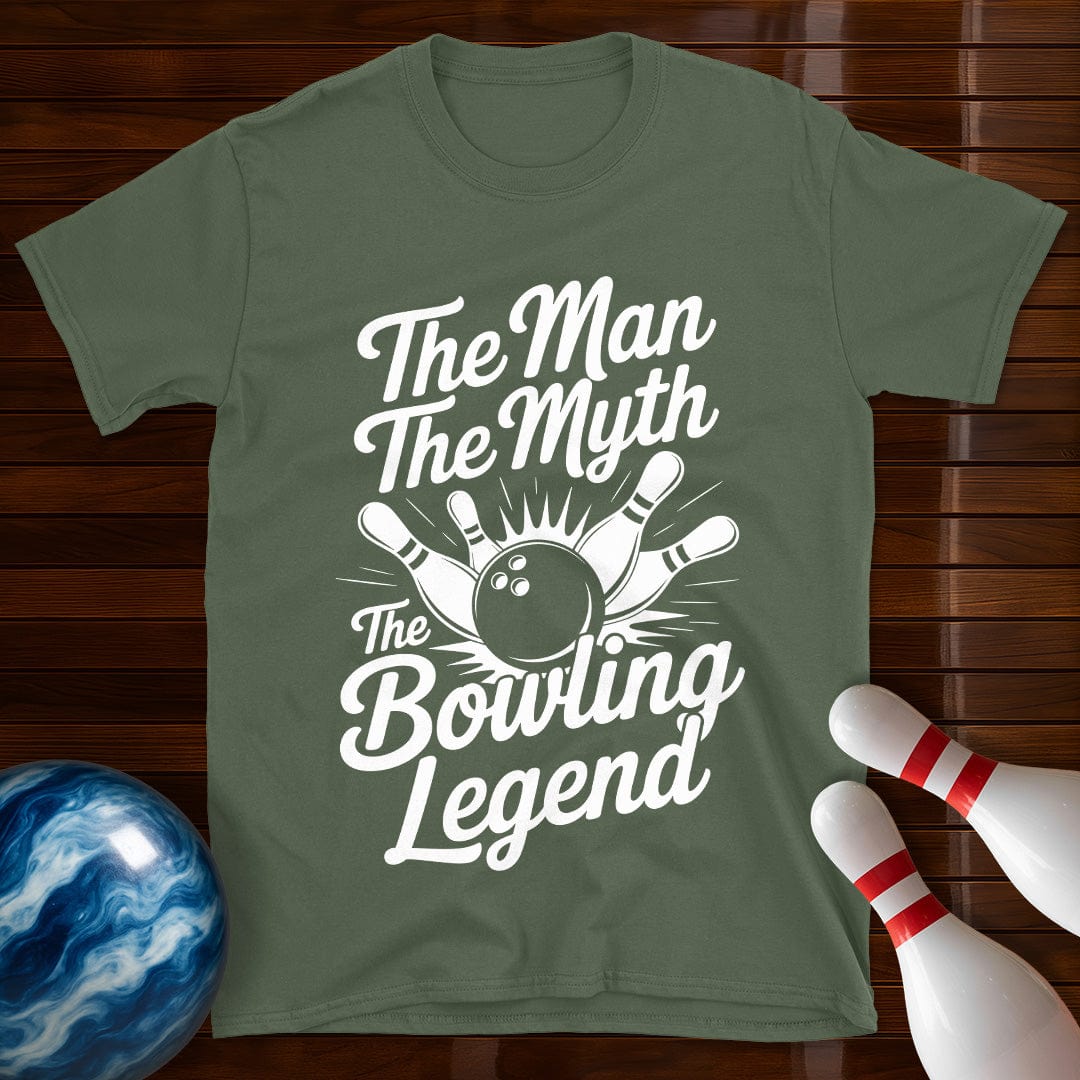 The Man The Myth The Bowling Legend Tee