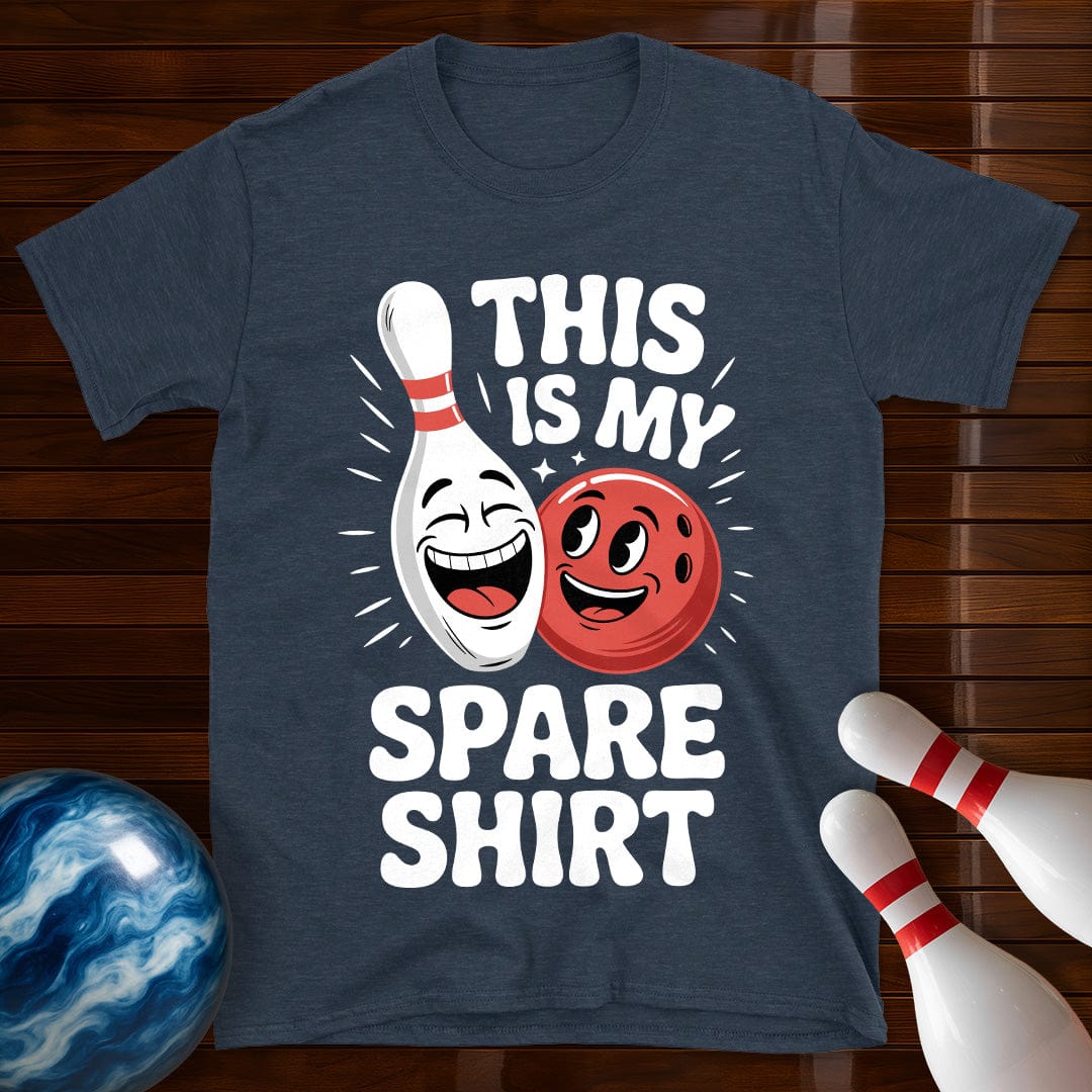 This Is My Spare Shirt Bowling T-Shirt
