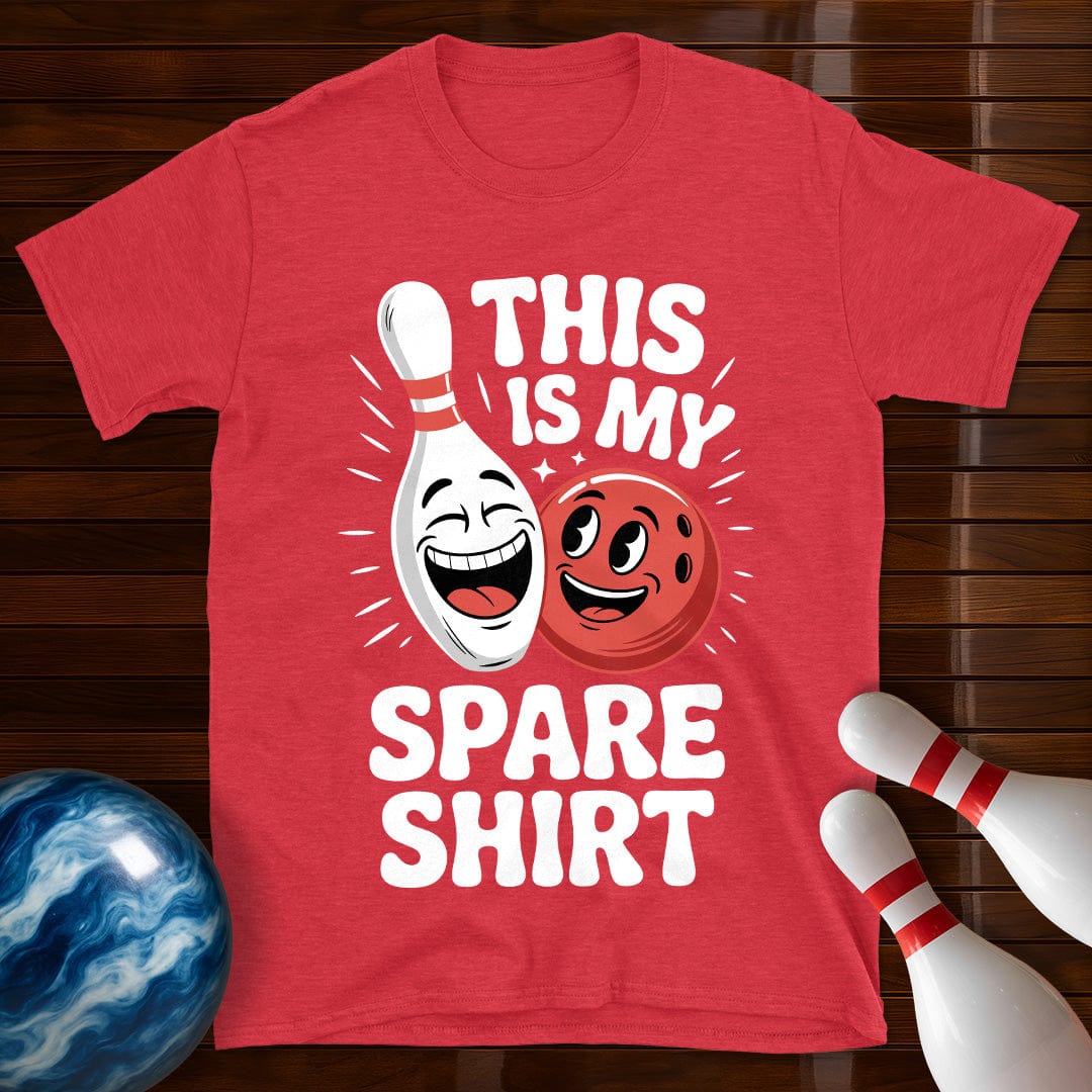 This Is My Spare Shirt Bowling T-Shirt
