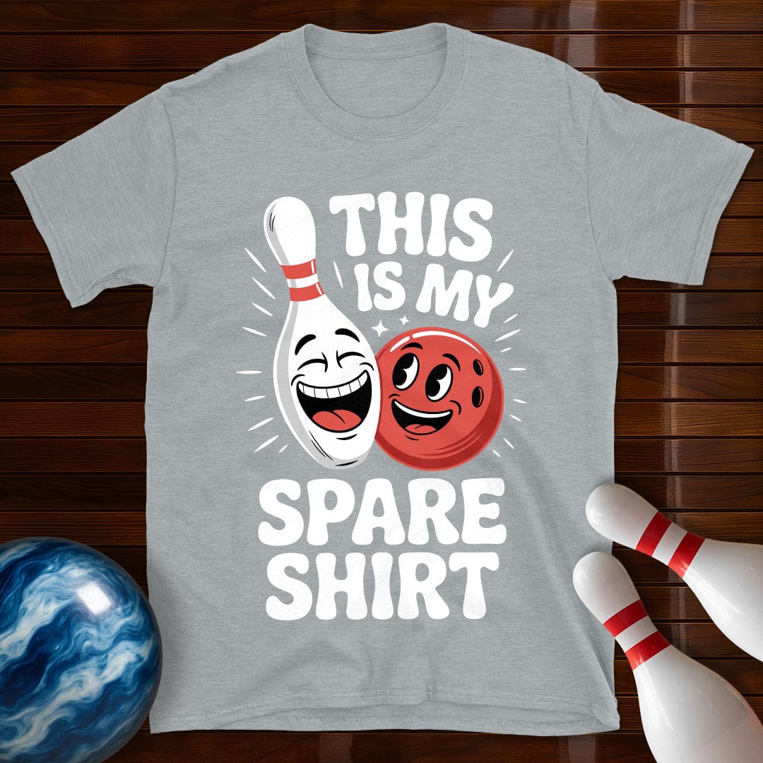 This Is My Spare Shirt Bowling T-Shirt