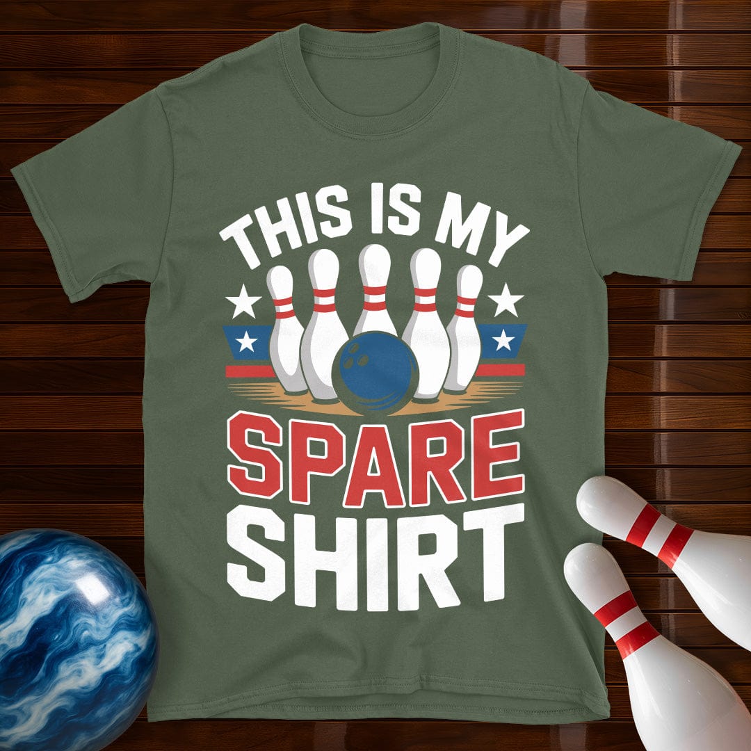 This Is My Spare Shirt Funny Bowling Shirt