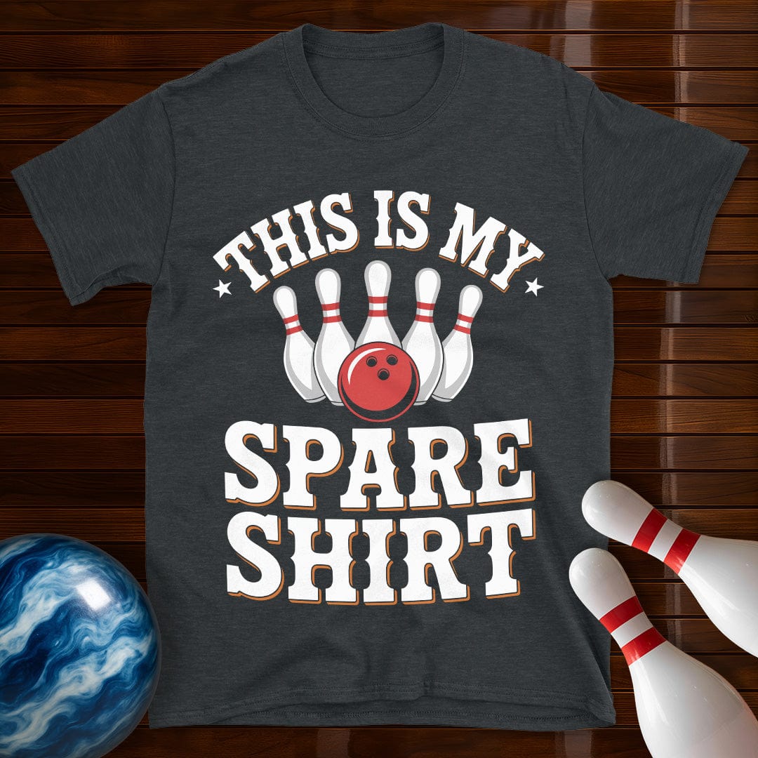 This Is My Spare Shirt Funny Bowling Tee