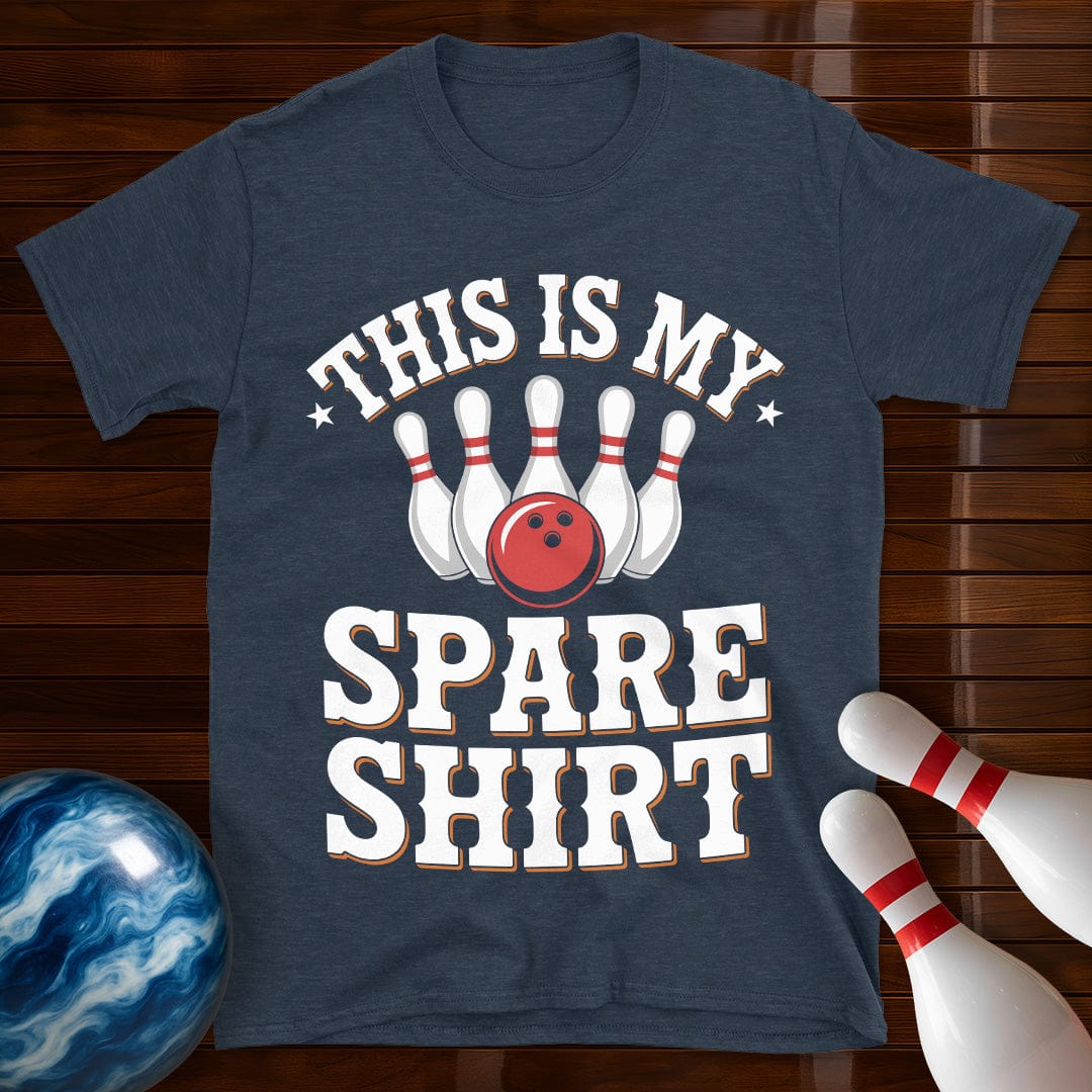 This Is My Spare Shirt Funny Bowling Tee