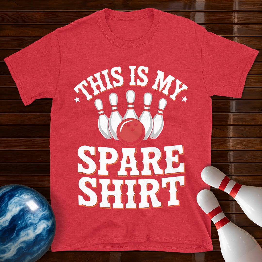 This Is My Spare Shirt Funny Bowling Tee