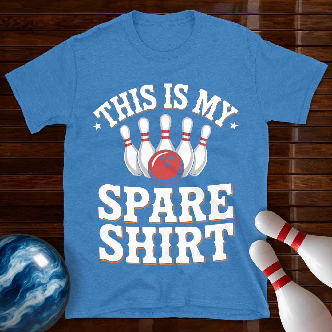 This Is My Spare Shirt Funny Bowling Tee