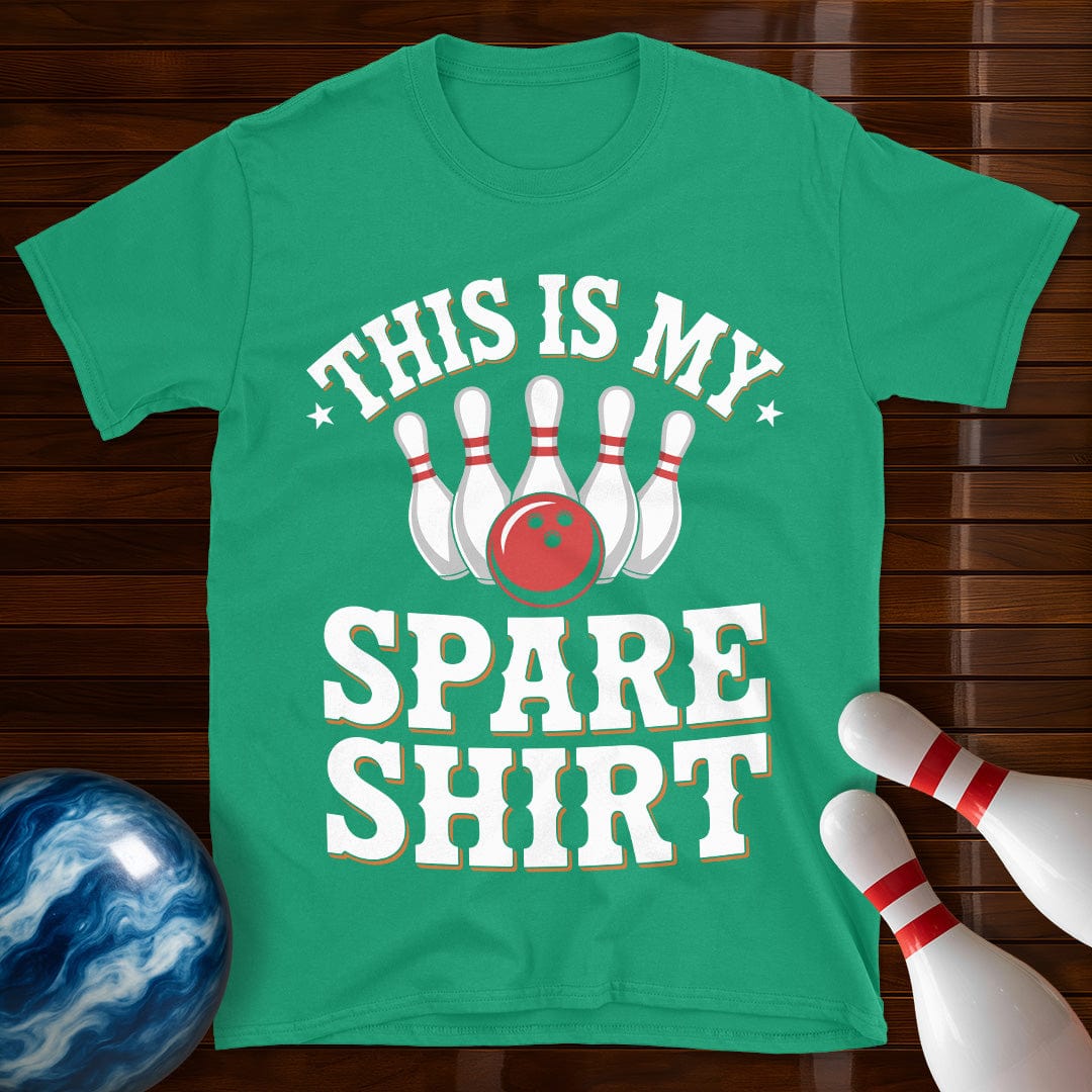 This Is My Spare Shirt Funny Bowling Tee