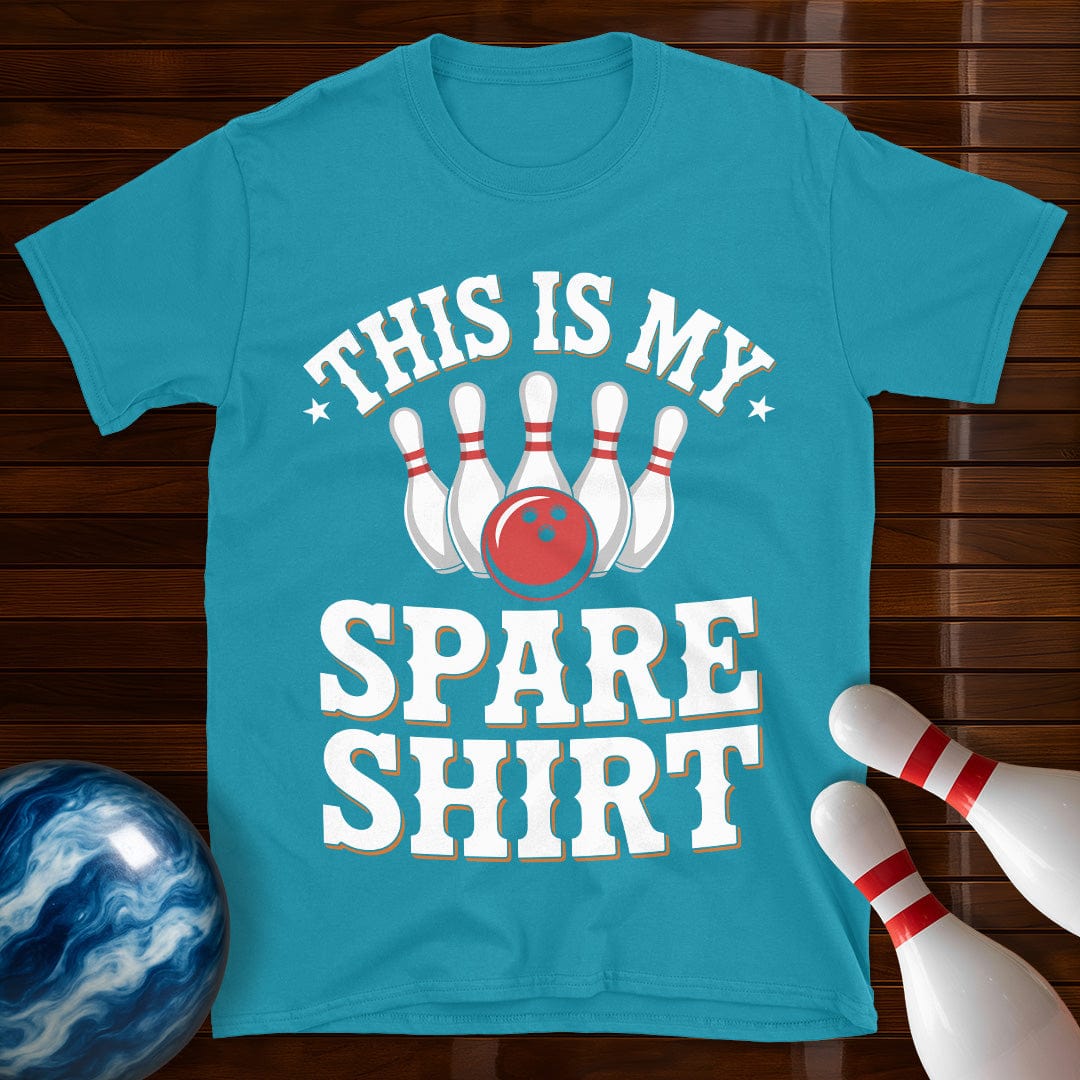 This Is My Spare Shirt Funny Bowling Tee