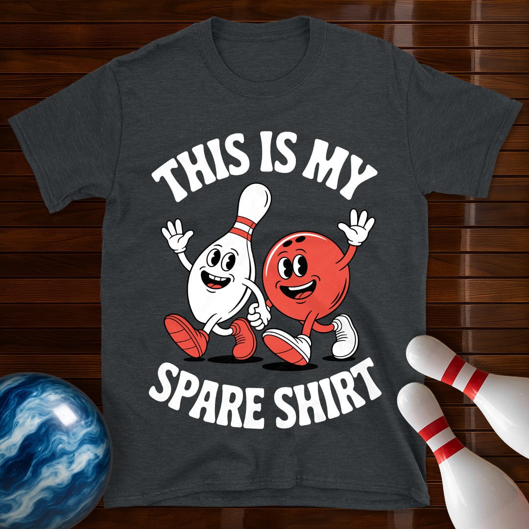 This Is My Spare Shirt Retro Bowling T-Shirt