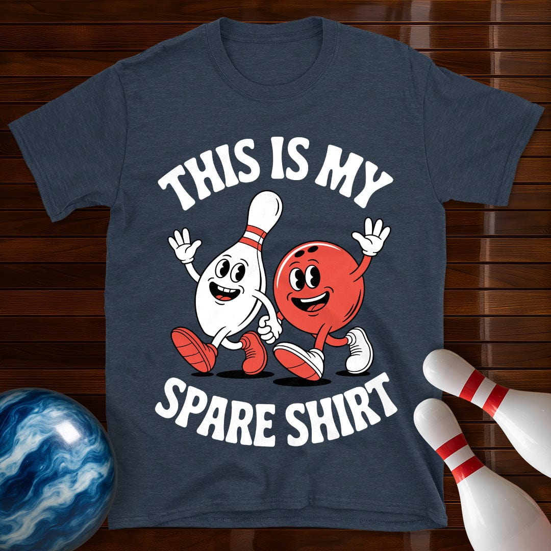 This Is My Spare Shirt Retro Bowling T-Shirt