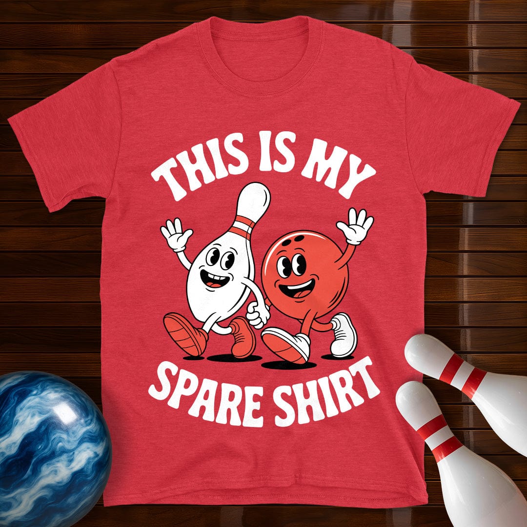 This Is My Spare Shirt Retro Bowling T-Shirt