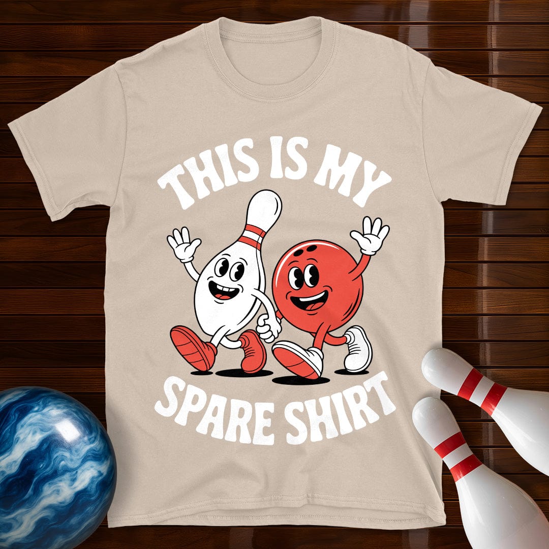This Is My Spare Shirt Retro Bowling T-Shirt