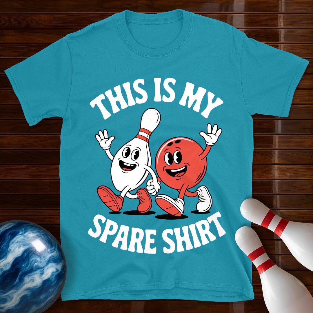This Is My Spare Shirt Retro Bowling T-Shirt