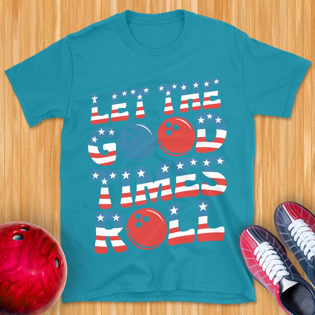 Let The Good Times Roll USA T-Shirt