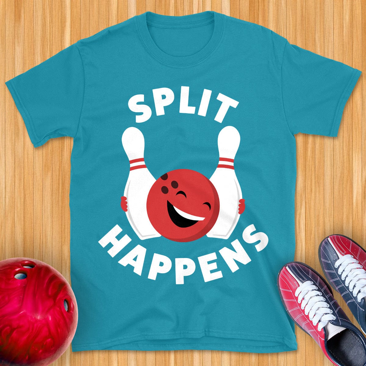 Split Happens Bowling T-Shirt