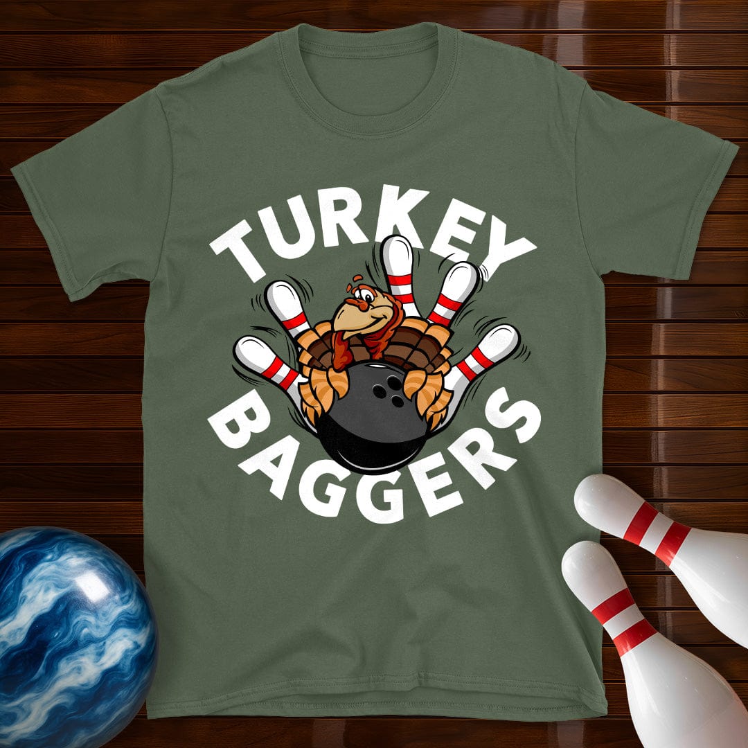 Turkey Baggers Bowling T-Shirt