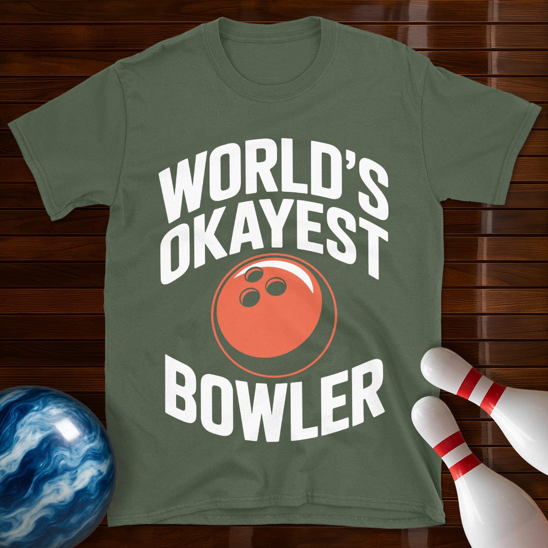 World's Okayest Bowler Shirt