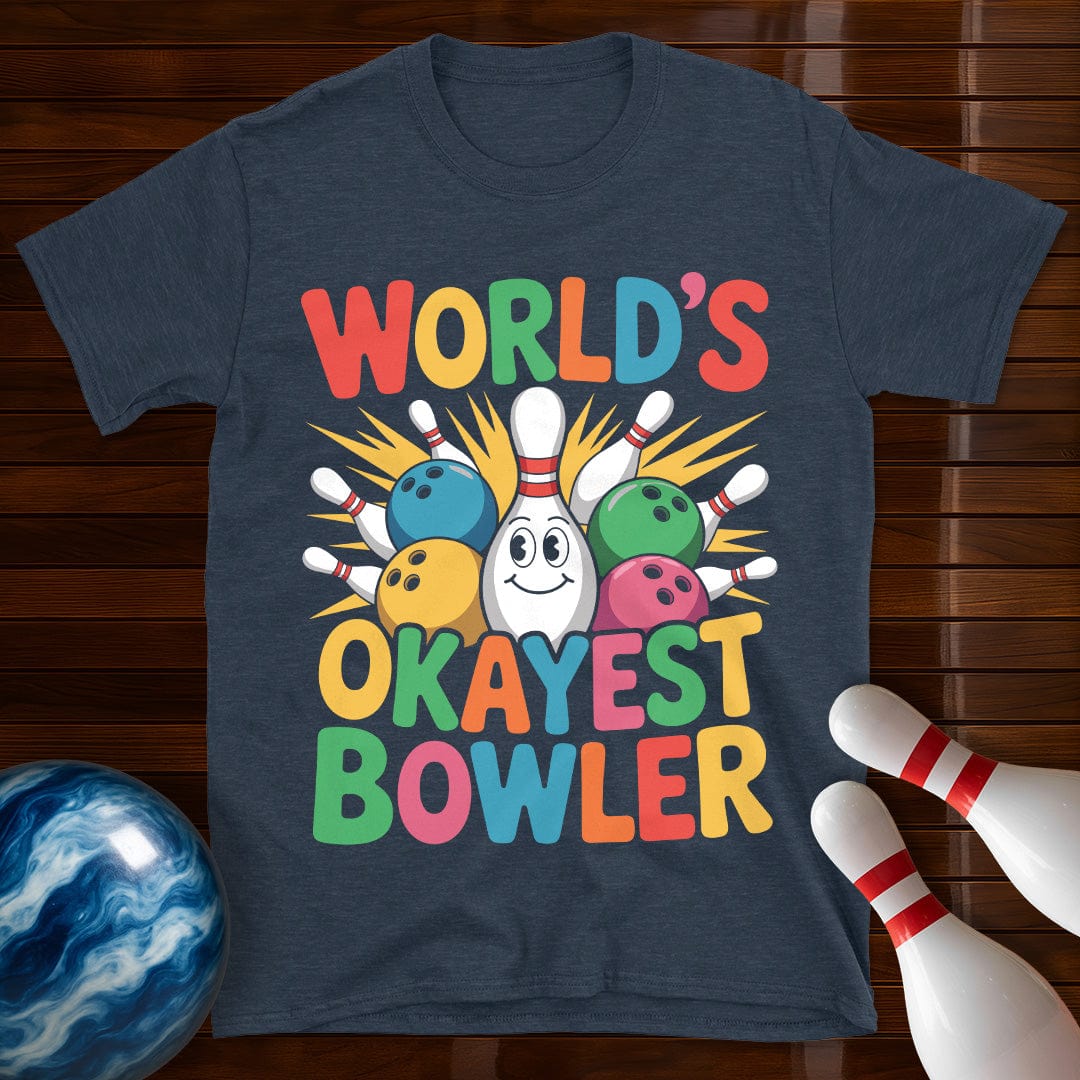 World's Okayest Bowler T-Shirt