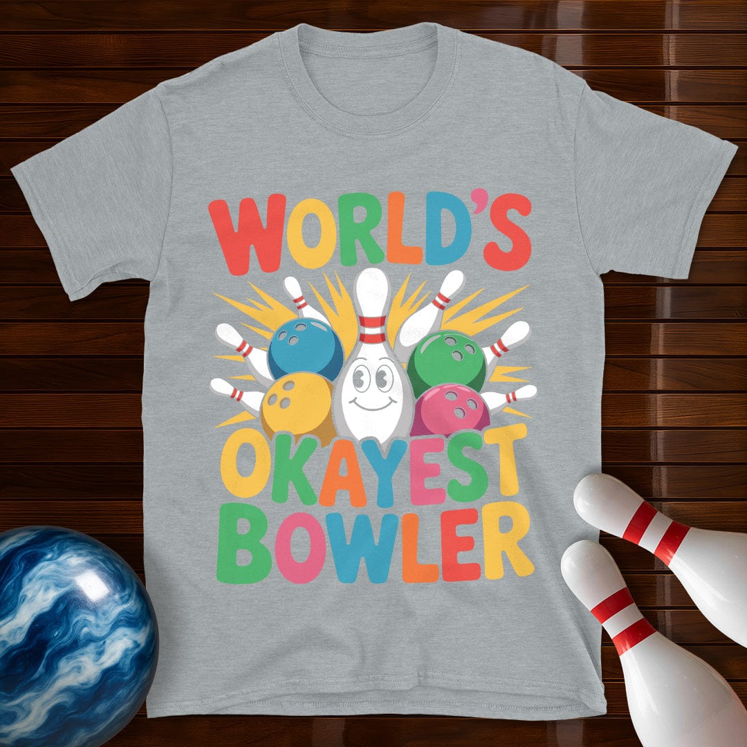 World's Okayest Bowler T-Shirt