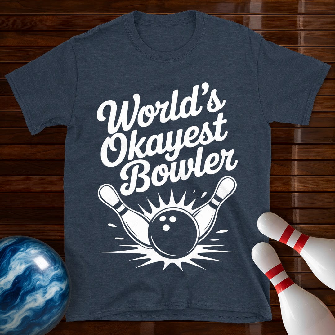 World's Okayest Bowler Tee