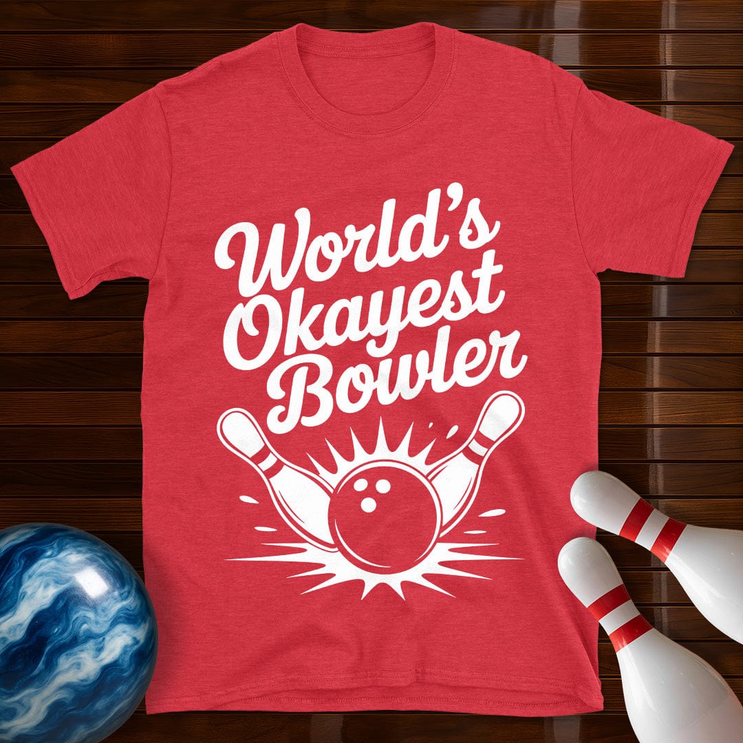 World's Okayest Bowler Tee