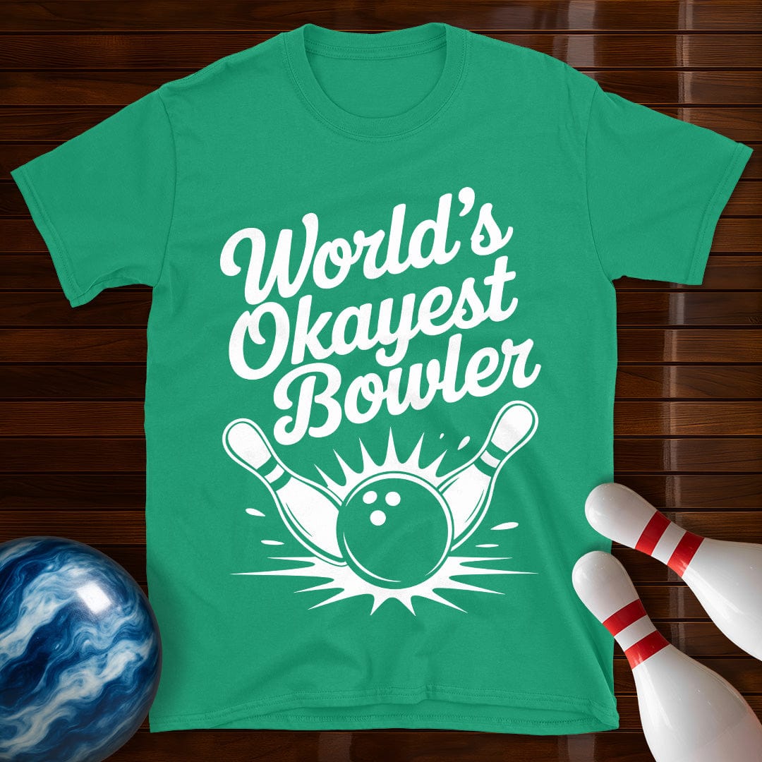 World's Okayest Bowler Tee
