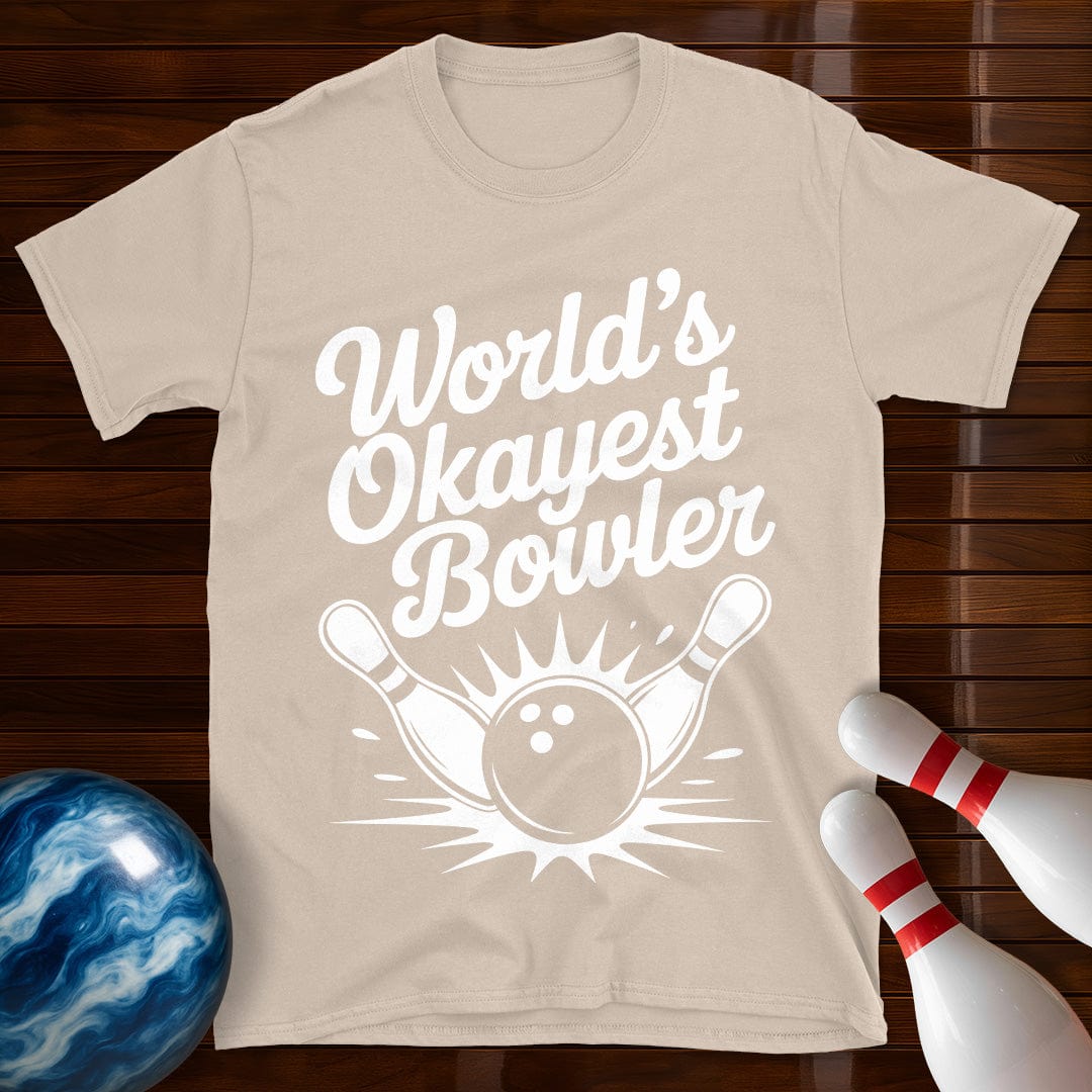 World's Okayest Bowler Tee