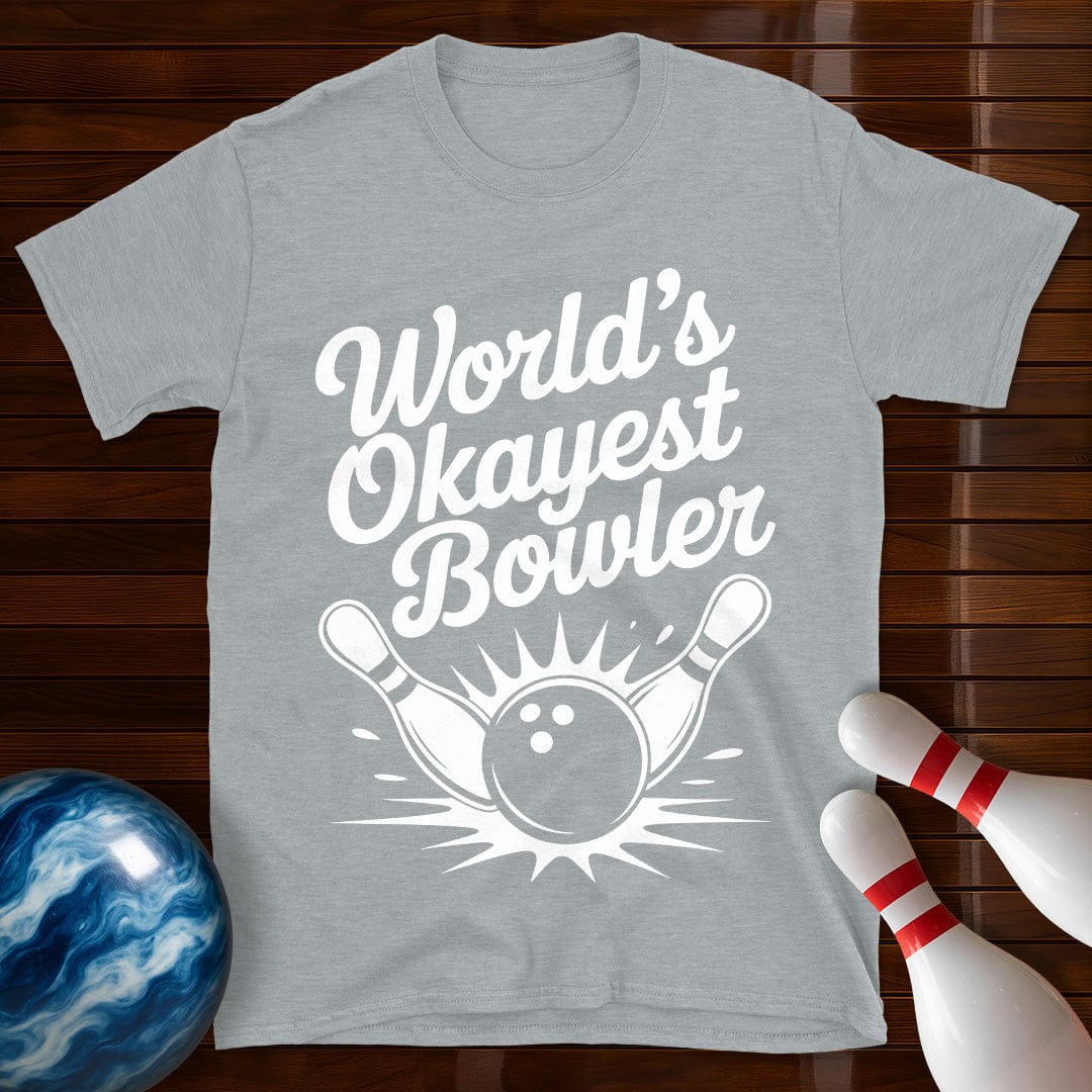World's Okayest Bowler Tee