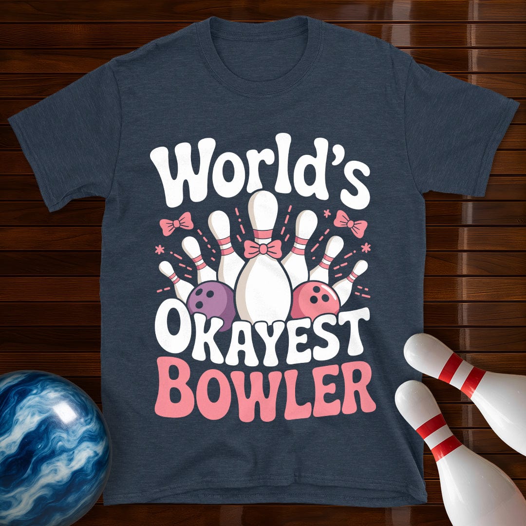World's Okayest Bowler Women's T-Shirt