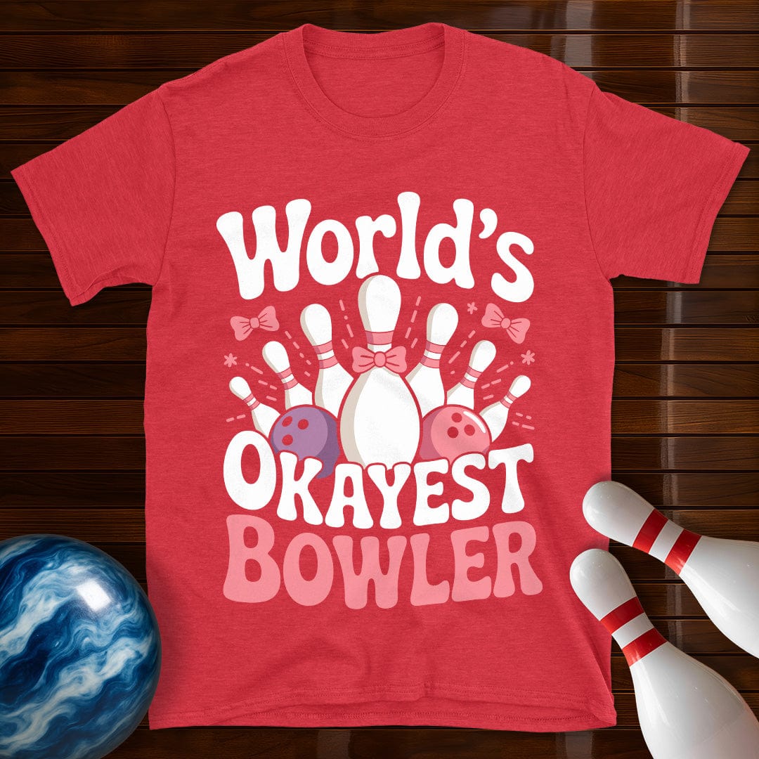 World's Okayest Bowler Women's T-Shirt