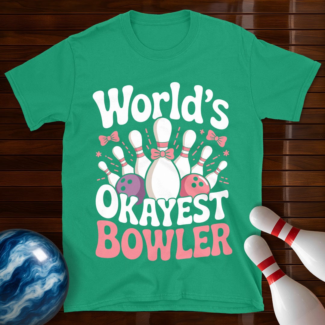 World's Okayest Bowler Women's T-Shirt