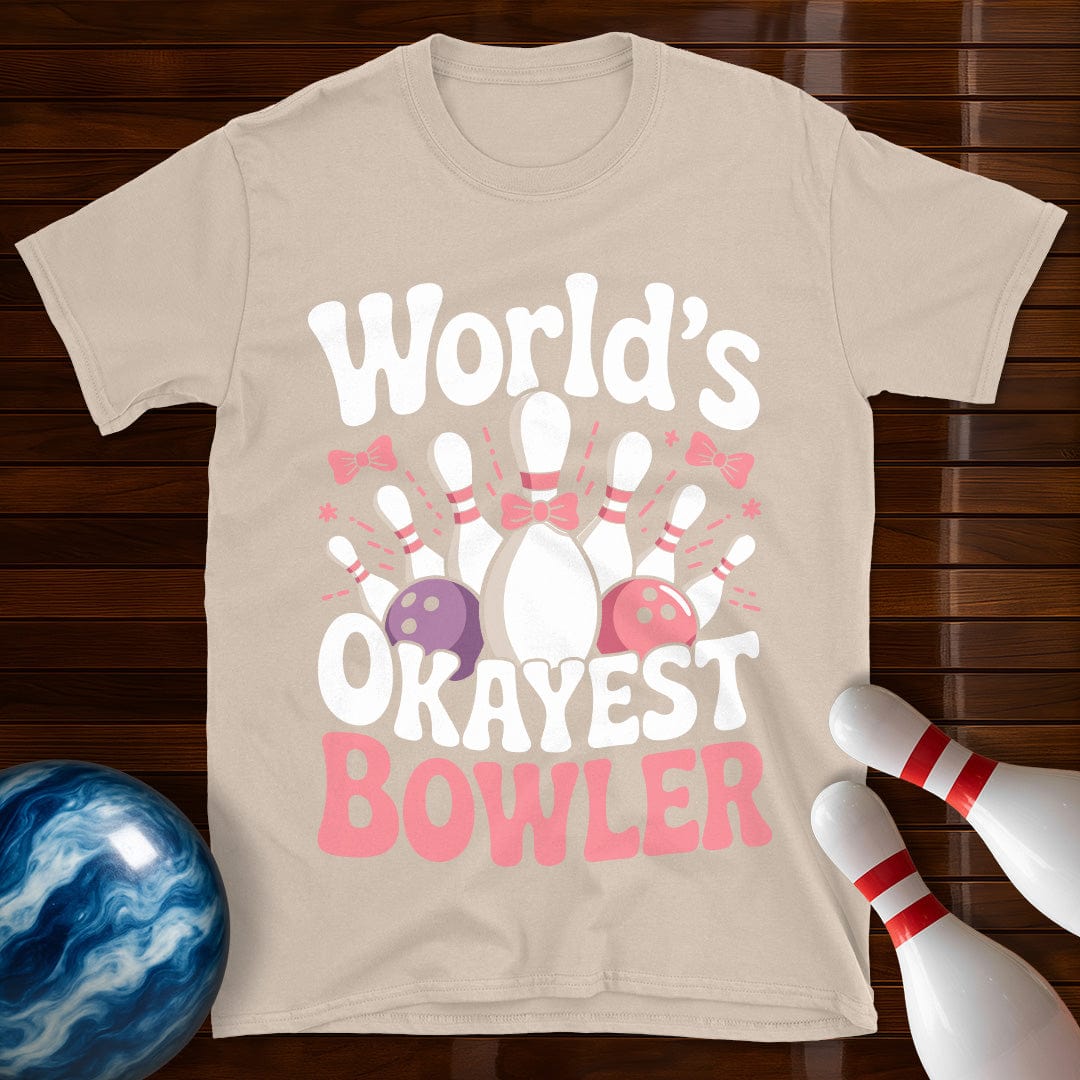 World's Okayest Bowler Women's T-Shirt