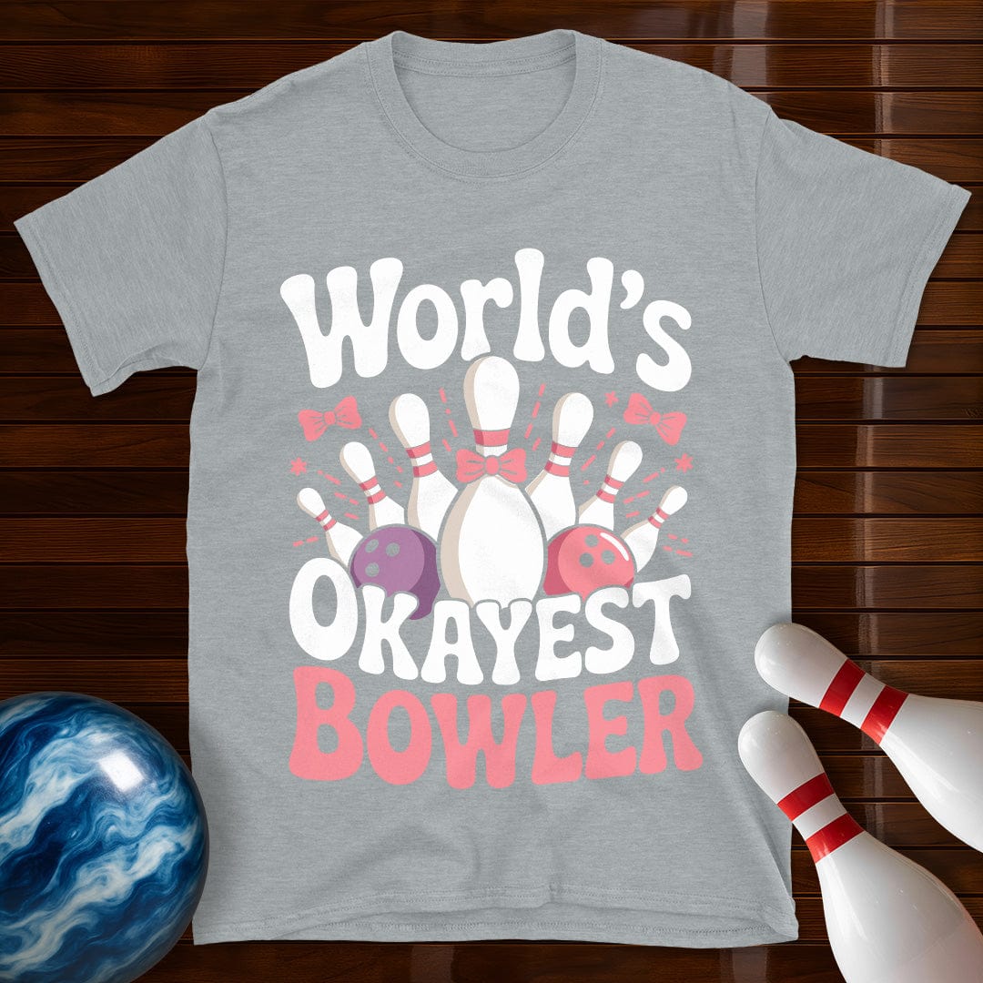 World's Okayest Bowler Women's T-Shirt