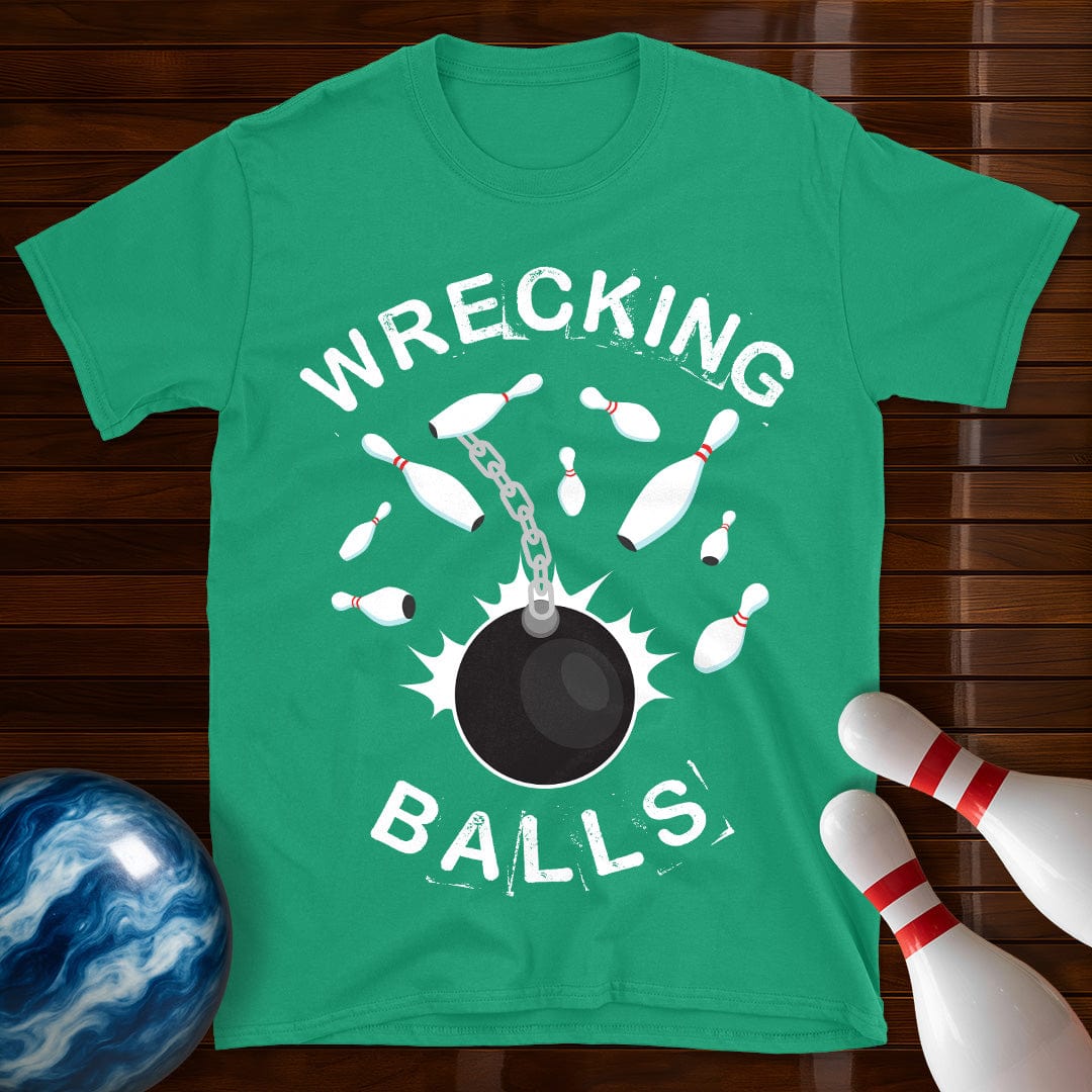 Wrecking Balls Bowling T-Shirt