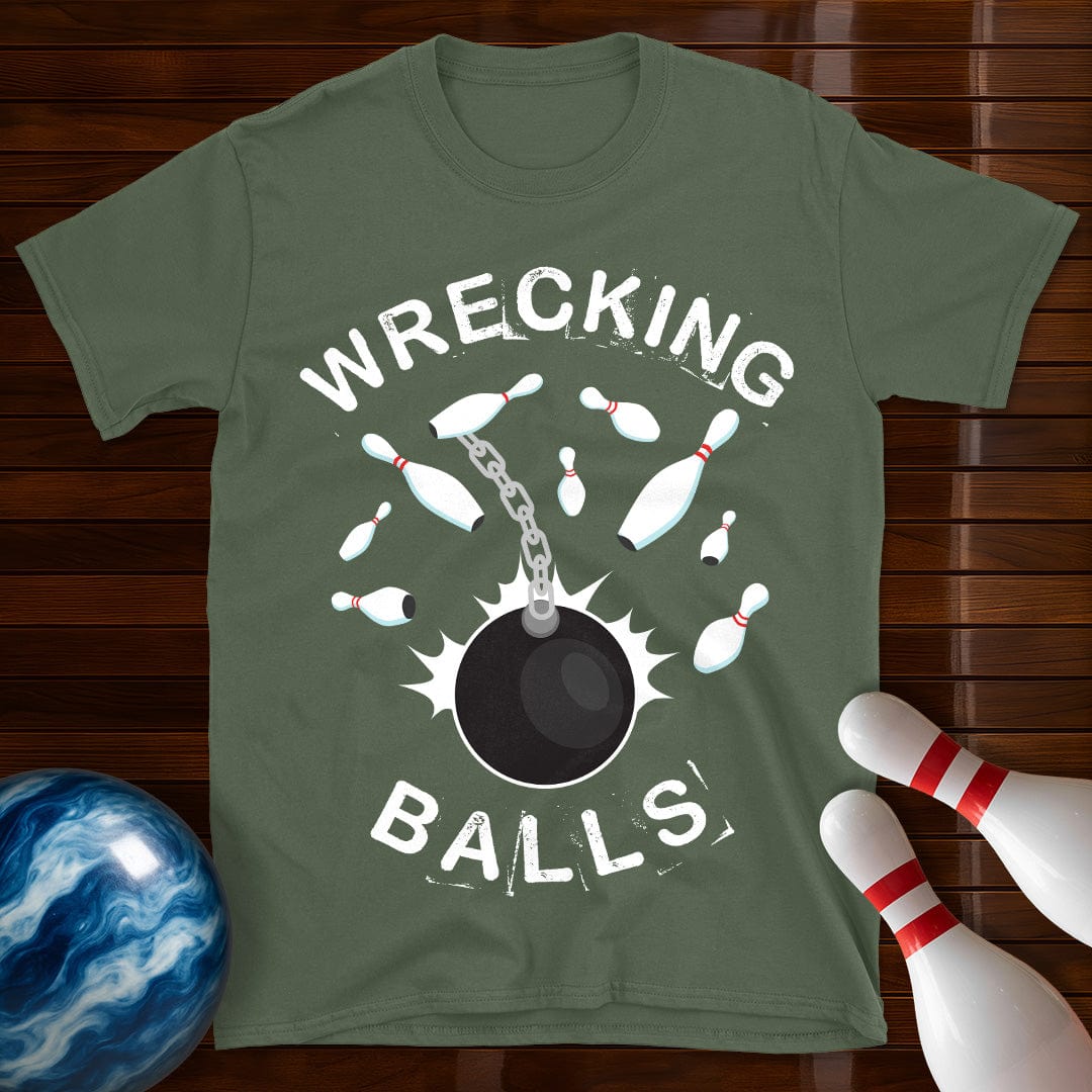 Wrecking Balls Bowling T-Shirt