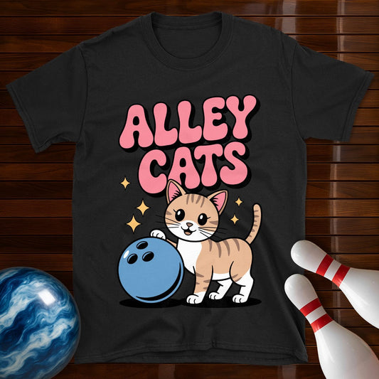Alley Cats Bowling T-Shirt