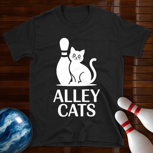 Alley Cats Bowling Team T-Shirt