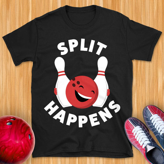 Split Happens Bowling T-Shirt